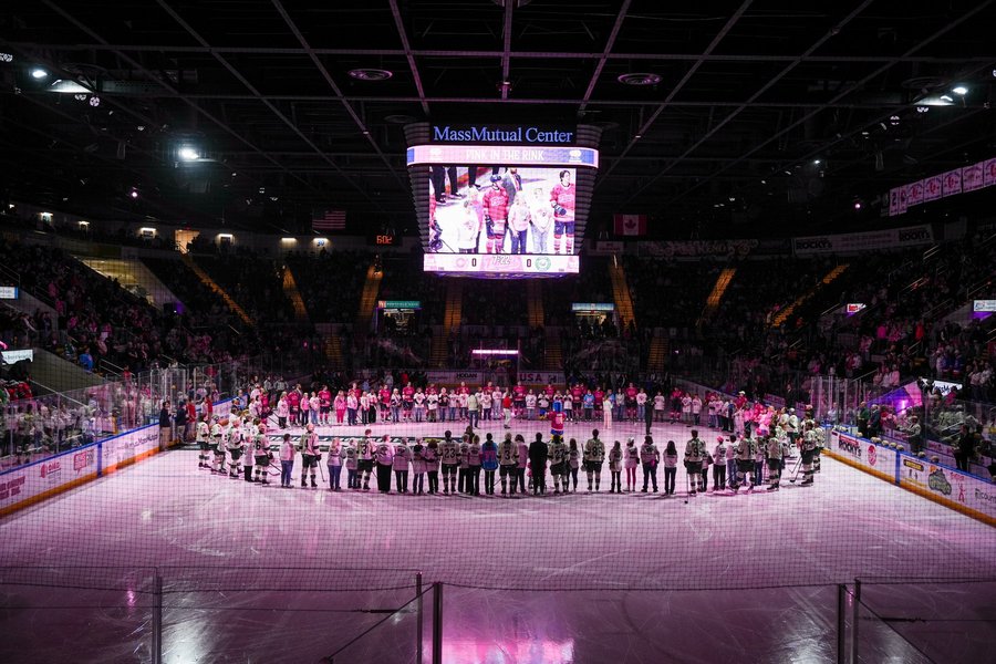 Pink in the Rink